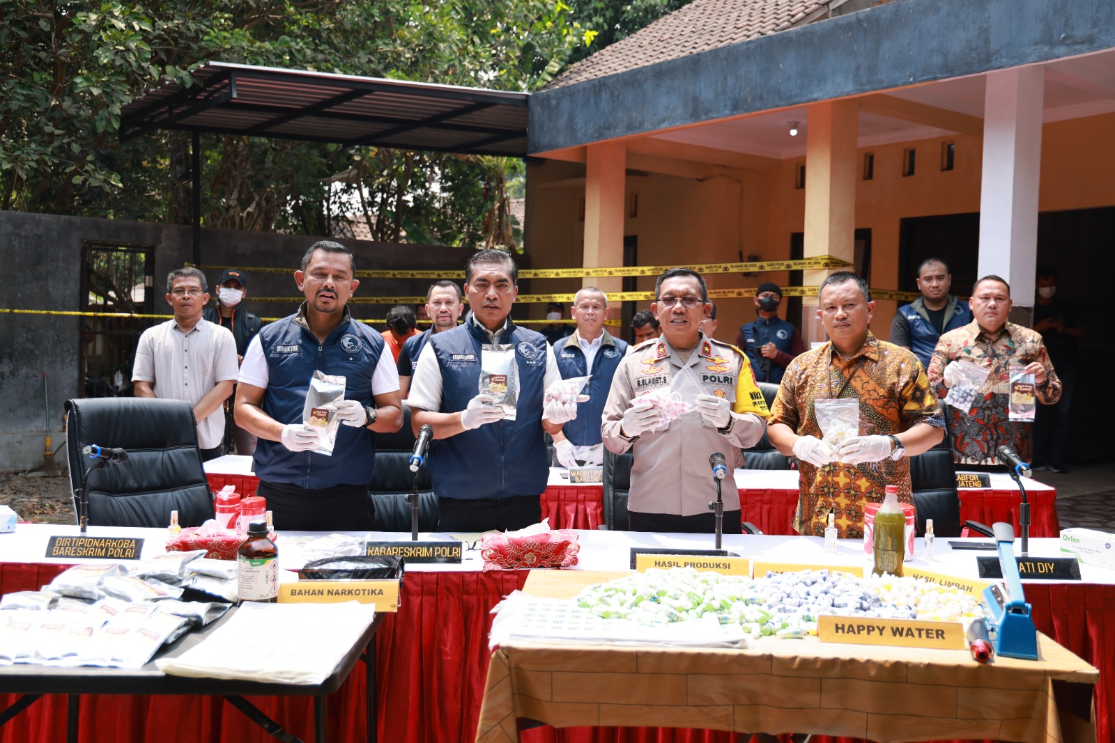 Polri Ungkap Tindak Pidana Narkoba Dengan Modus 